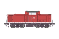 Lenz 40134-13 - 0 - Editionmodell Diesellok BR 212 orientrot, DB, Ep. IV